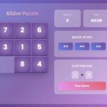 Sliding Number Puzzle &ndash; Classic Brain Teaser
